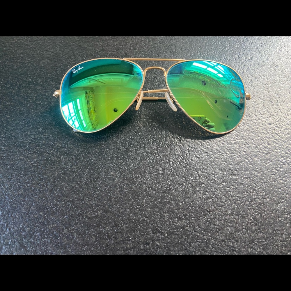 Ray-Ban Aviator Flash Lens (Green)